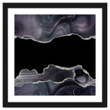 Black & Silver Glitter Agate Texture 03 thumbnail