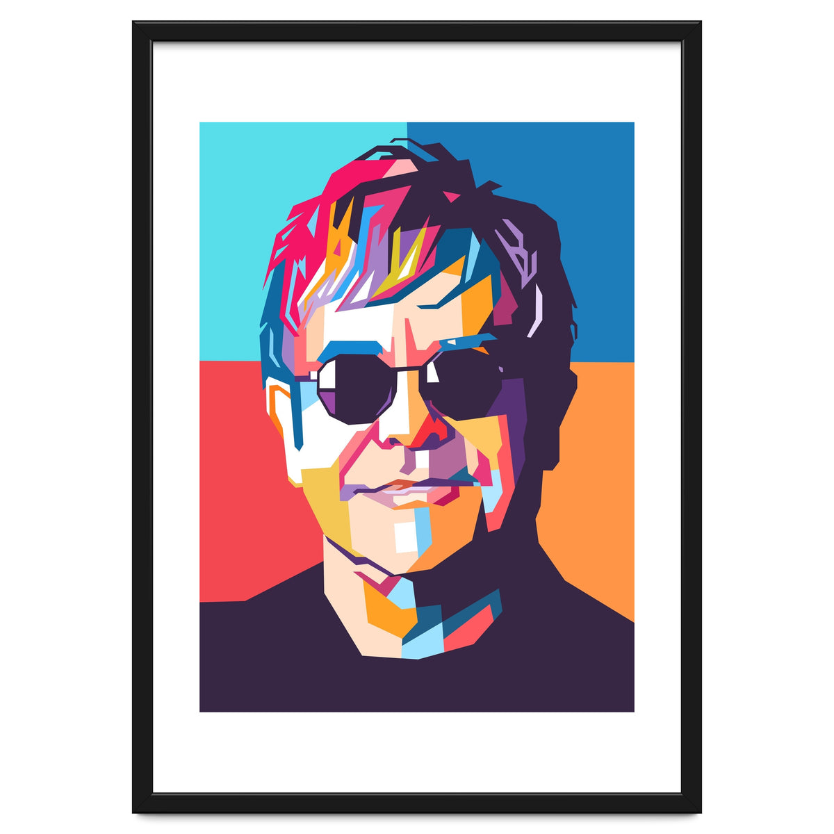 Elton John WPAP pop art