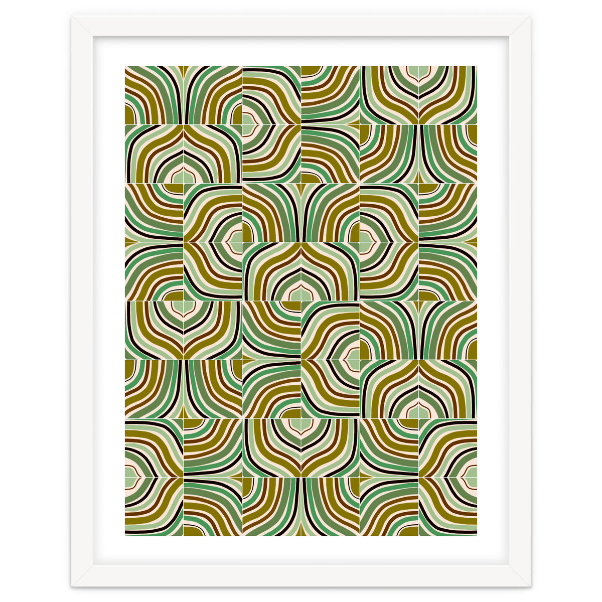 Jade Rainbow Mixed Tiles