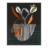 Midcentury plant pot dark (Print Only) thumbnail