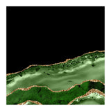 Green & Gold Agate Texture 17  (Print Only) thumbnail