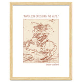 “napoleon Crossing The Alps,” – Jacques Louis David thumbnail