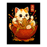 Ramen Cute Cat (Print Only) thumbnail