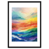 Vibrant Impasto Abstract Landscape Painting thumbnail