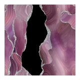Mauve & Silver Agate Texture 01  (Print Only) thumbnail