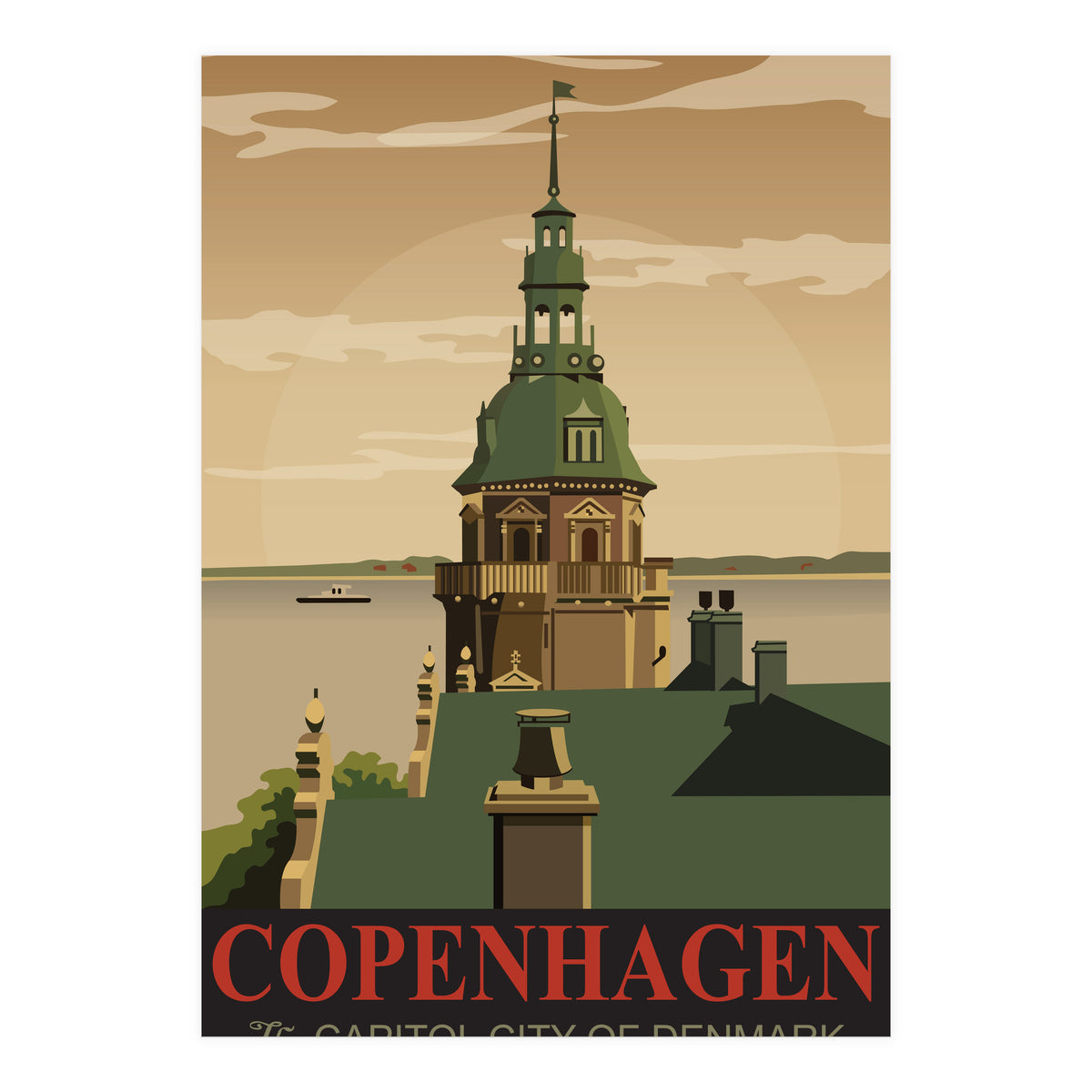 Denmark, Copenhagen (Print Only)