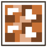 Brown Abstract Square Tiles thumbnail