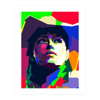 Jessica Biel Hollywood Movies WPAP Illustration Trending Now (Print Only)