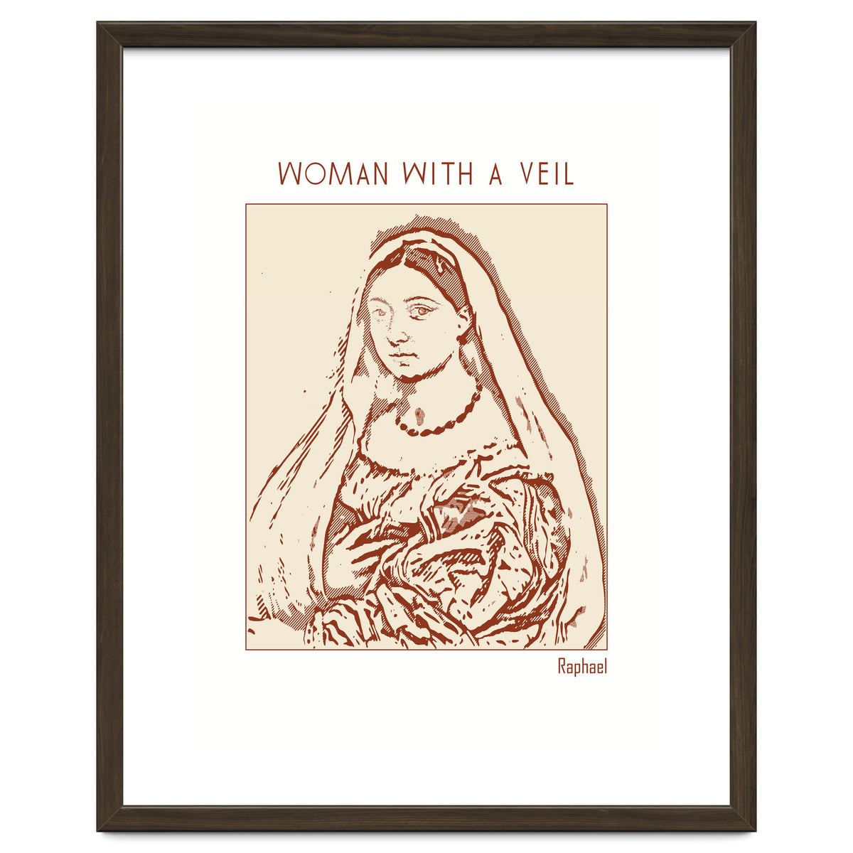 Woman With A Veil – Raphael