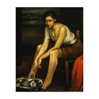 Julio Romero de Torres / 'La chiquita piconera', 1930, Oil on canvas, 100 x 80 cm. (Print Only)