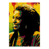 Angela Davis Colorful abstract Art (Print Only) thumbnail