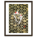 2 Koi In Wood thumbnail