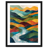 Abstract Rolling Hills Landscape thumbnail