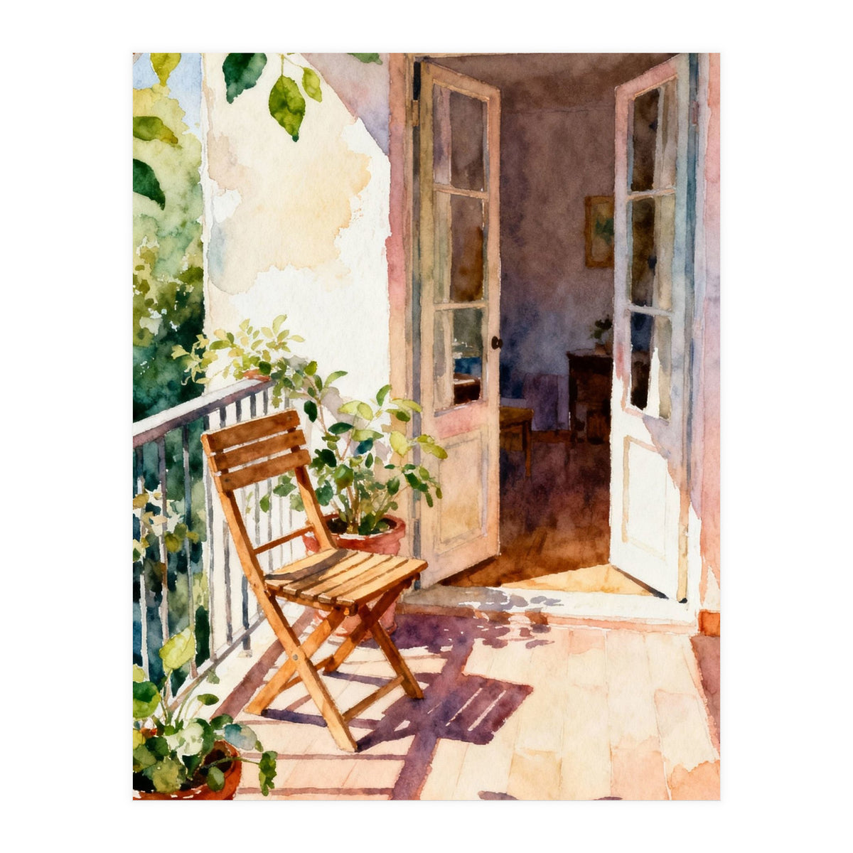 Matisse Inspired Enjoying (Print Only)