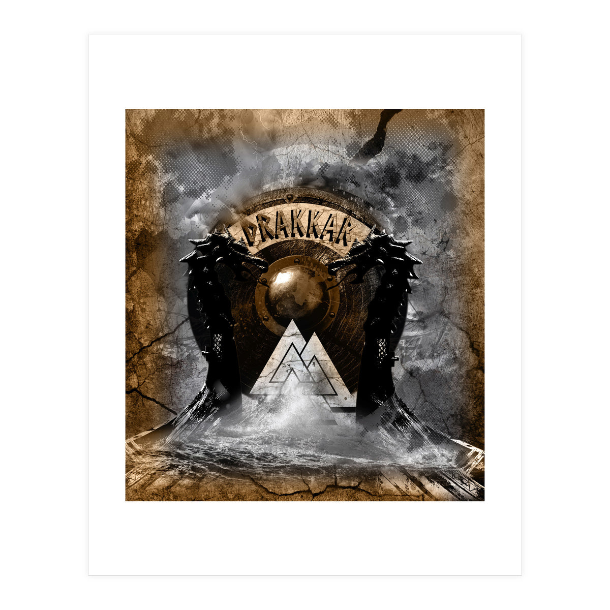 Drakkar Viking Duotone (Print Only)