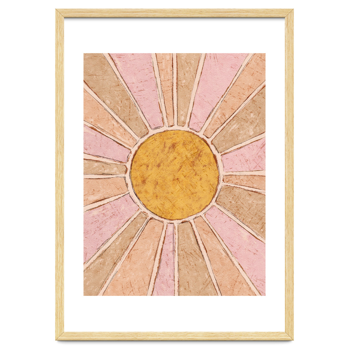 Seventies Retro Sunshine