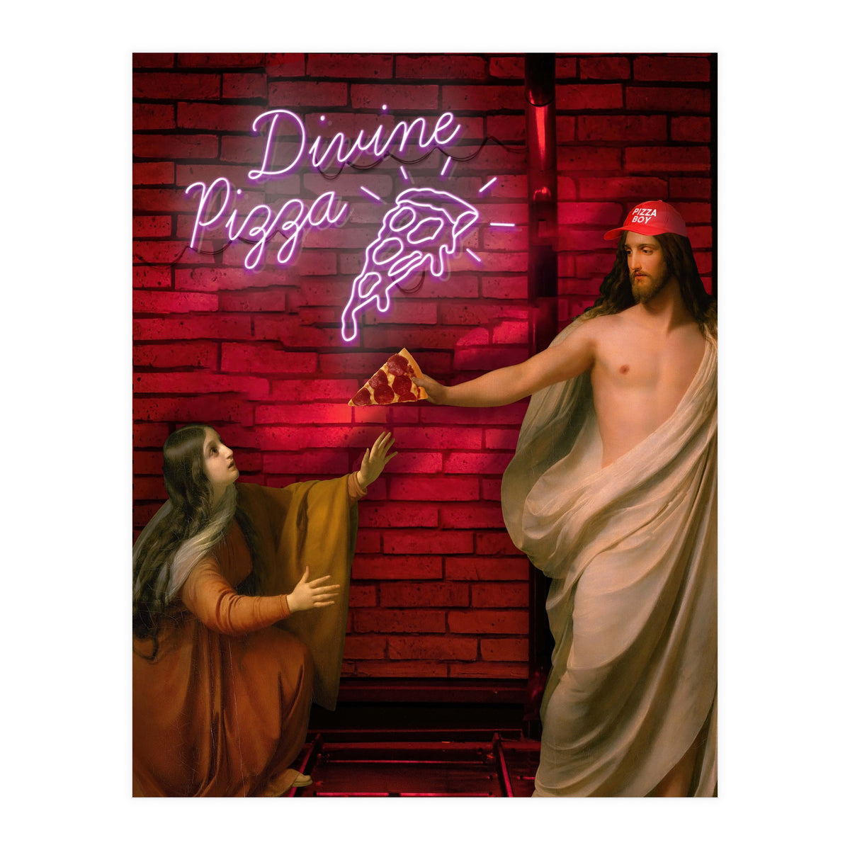 Divine Pizza (Print Only)