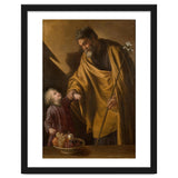 Sebastián Martínez / 'Saint Joseph with the Christ Child'. Ca. 1650. Oil on canvas. thumbnail