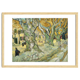 VINCENT VAN GOGH: The Road Menders. Date/Period: 1889. Painting. Oil on canvas. thumbnail