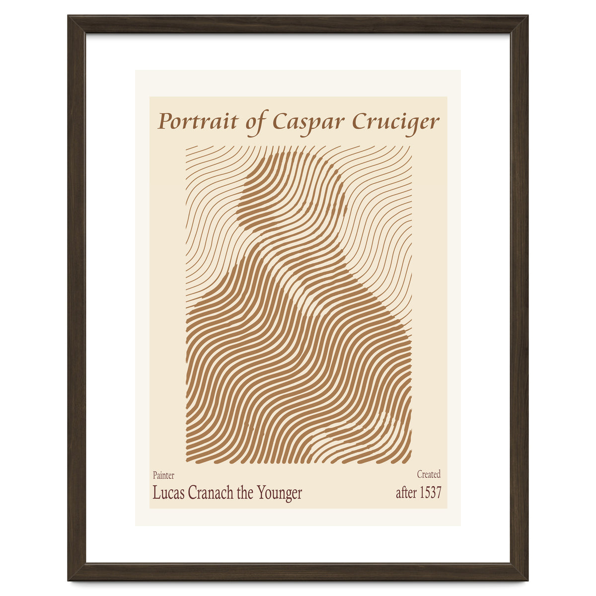 Portrait Of Caspar Cruciger (after 1537) – Lucas Cranach The Younger (german, 1515 1586)