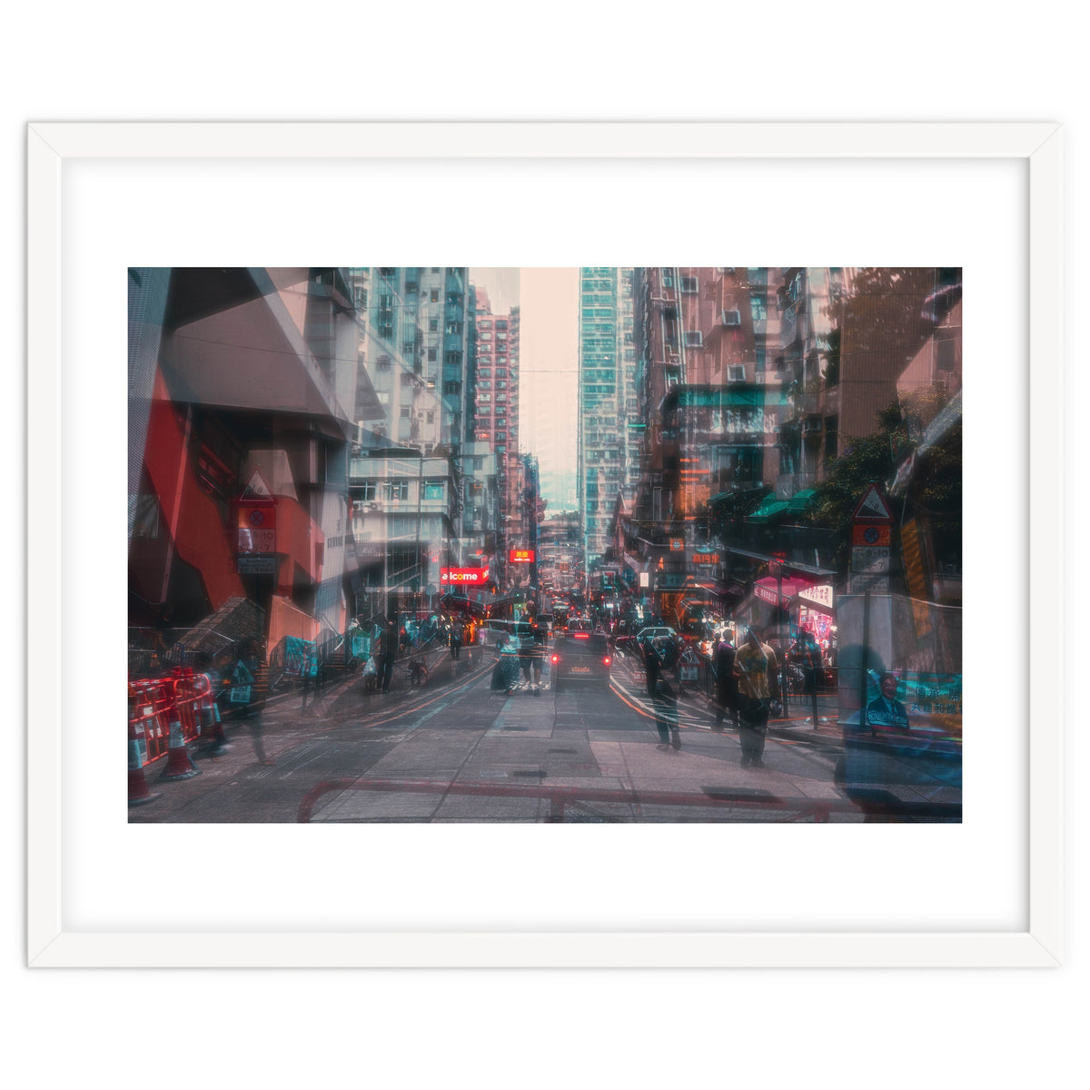 Street Photography - Double Exposure Sai Ying Pung