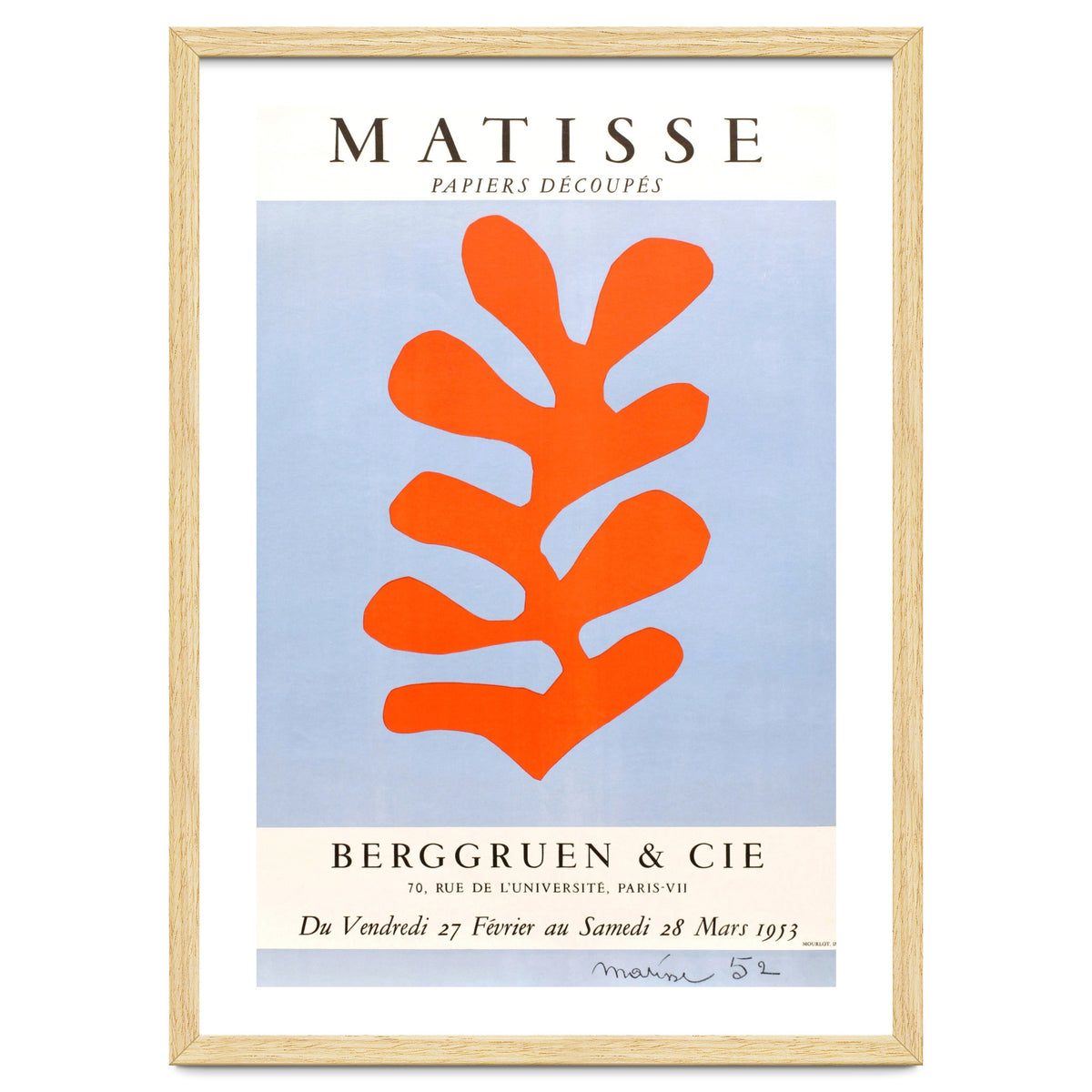 Henri Matisse – Papiers découpés (1953) | Vibrant Cut-Out Art