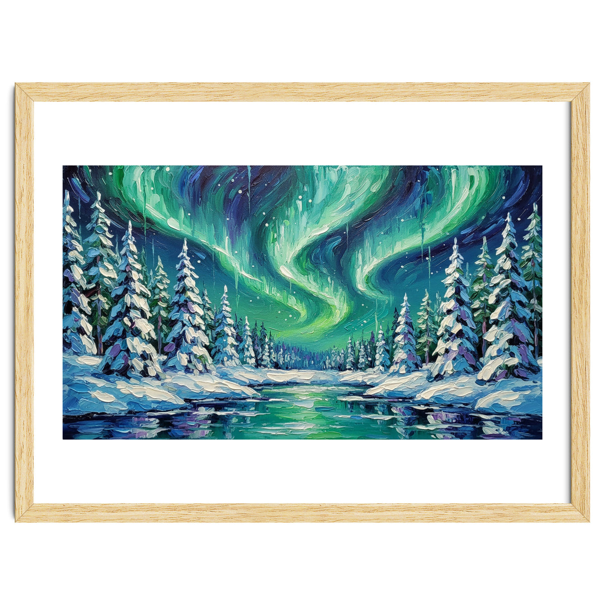 Ethereal Aurora Borealis