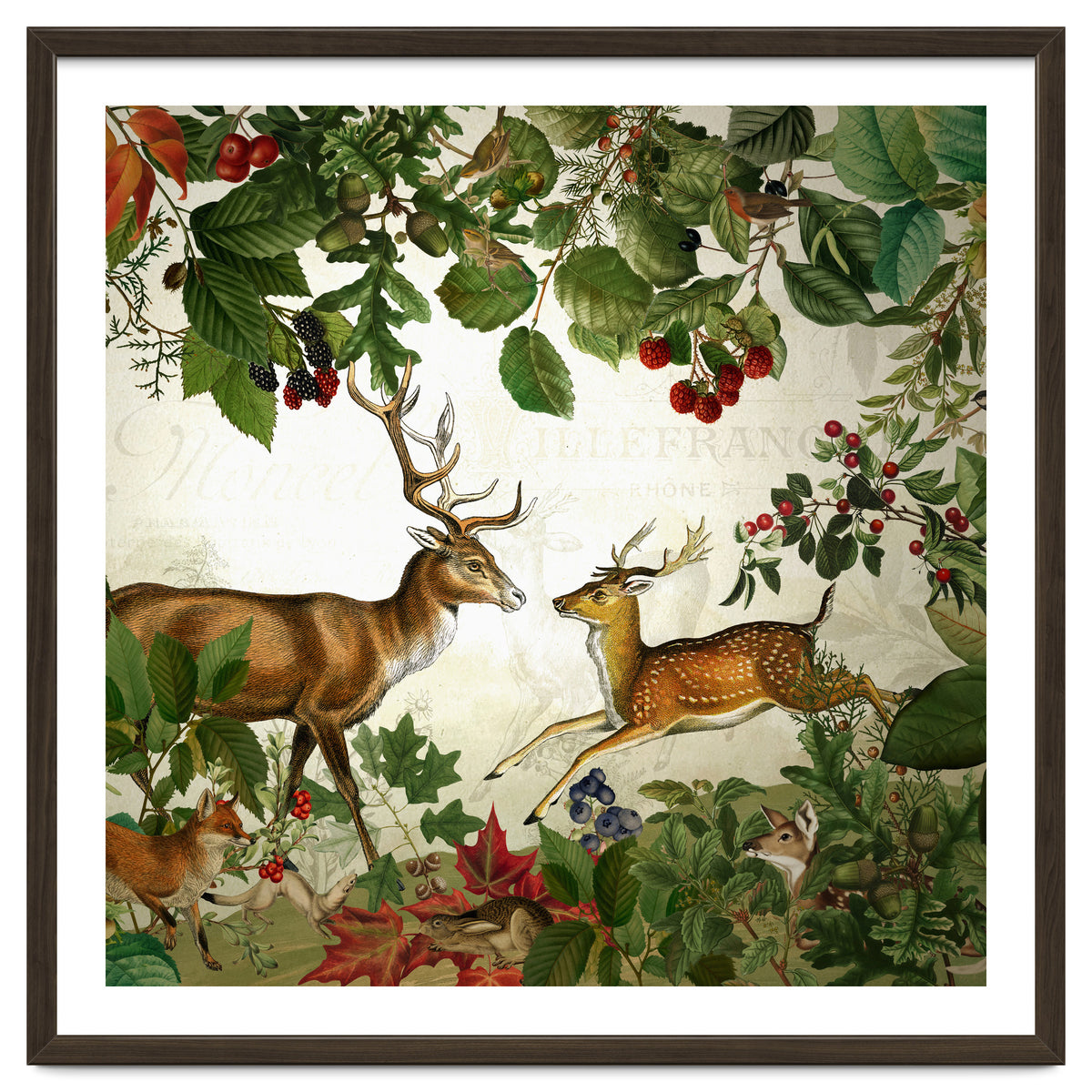 Nostalgic Autumn guardians of the forest 2