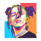 Billie Eillish wpap art  (Print Only) thumbnail
