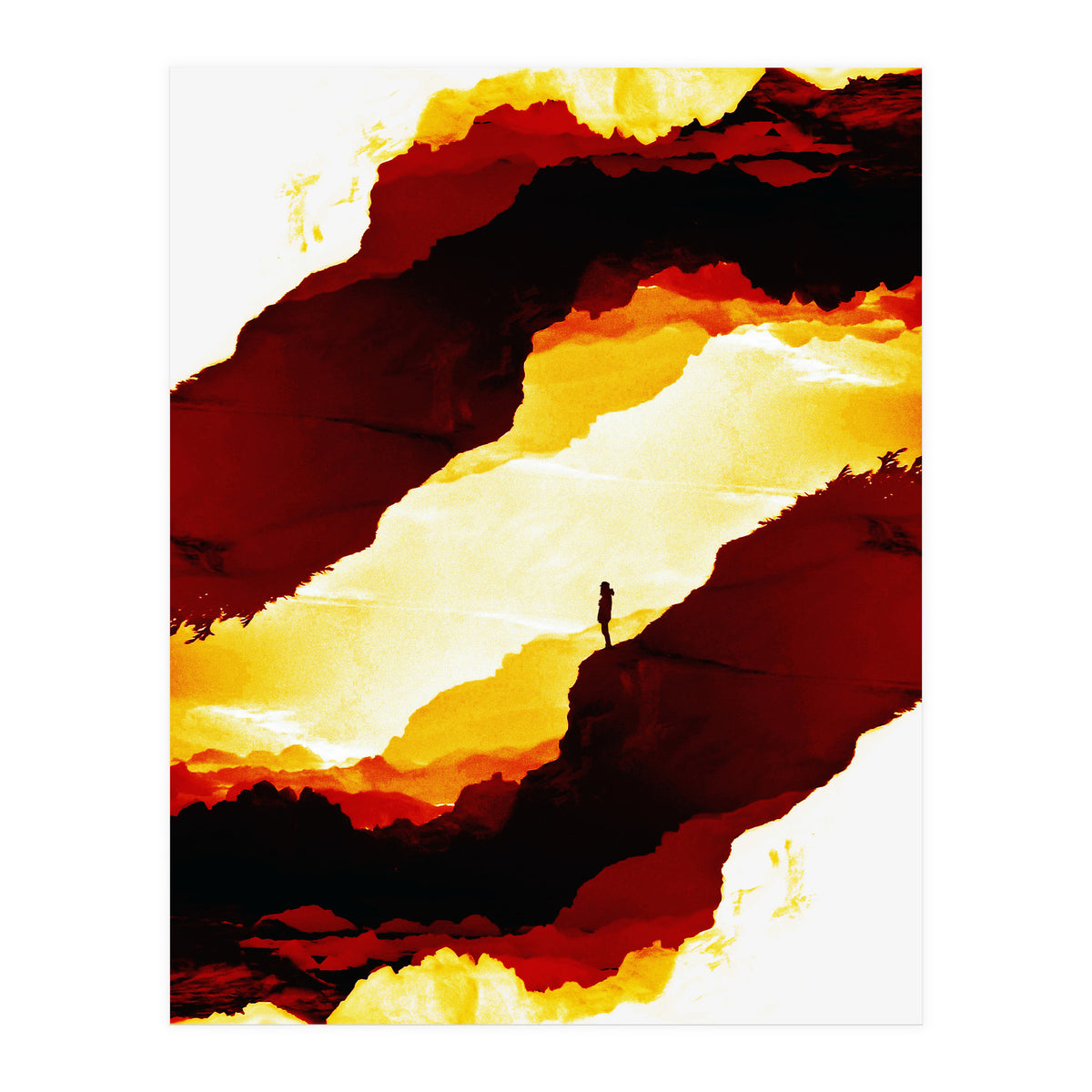 Red Isolation (Print Only)