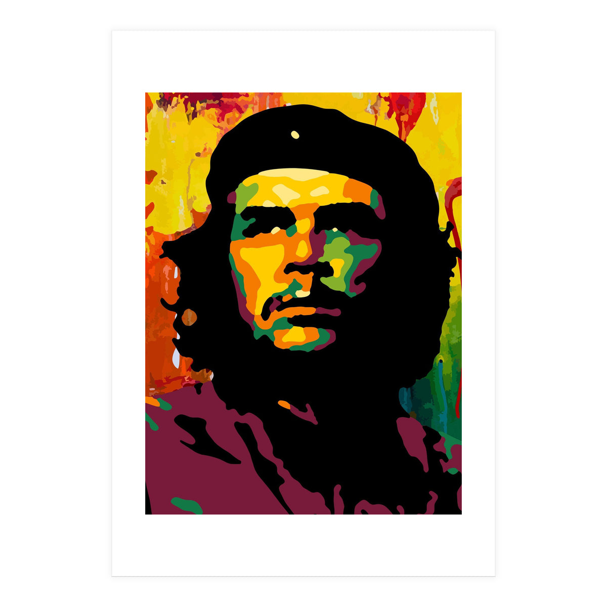 Che Guevara Abstract (Print Only)