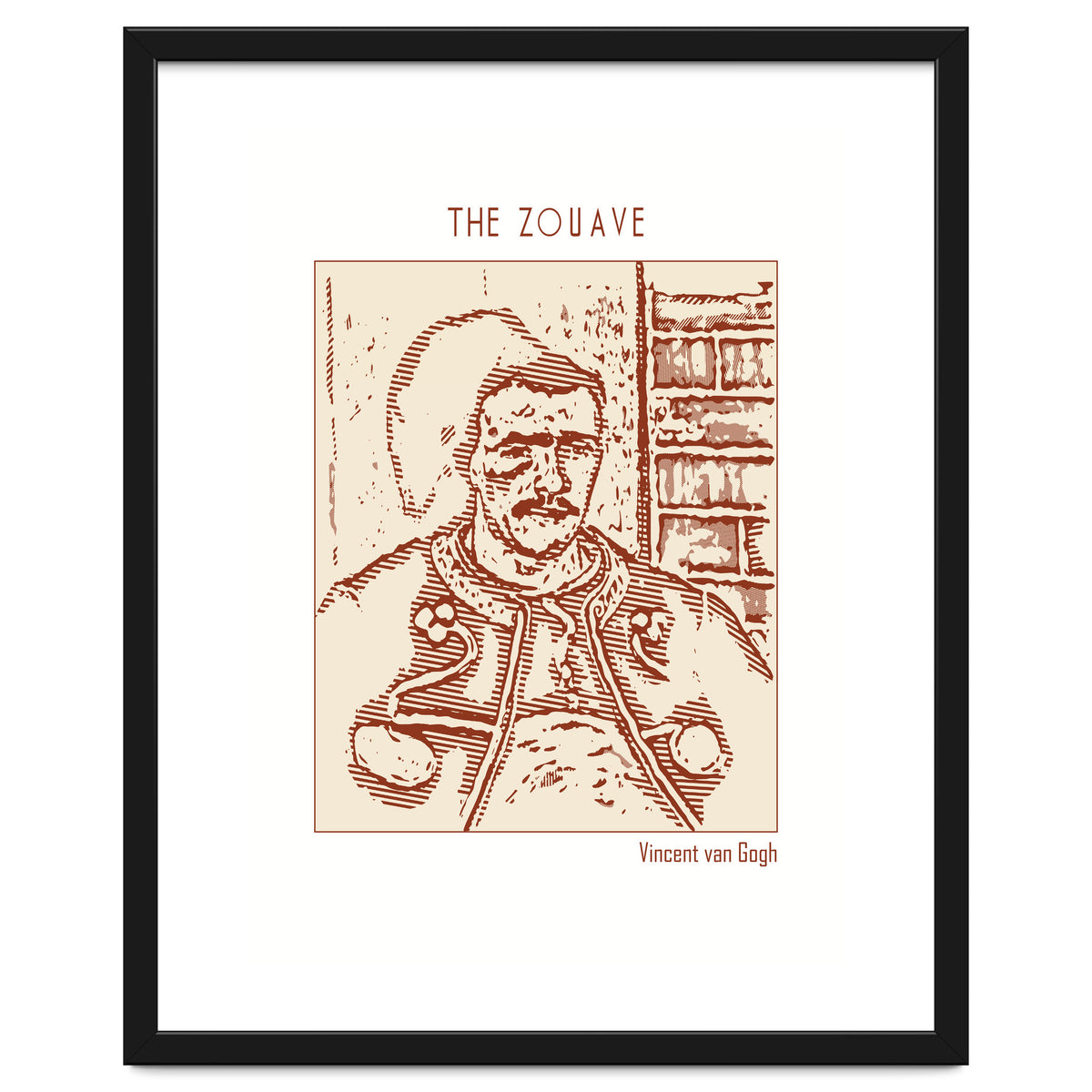The Zouave – Vincent Van Gogh