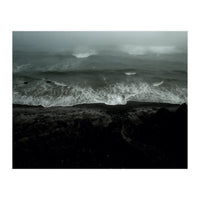 BLACK BEACH OCEAN (Print Only)