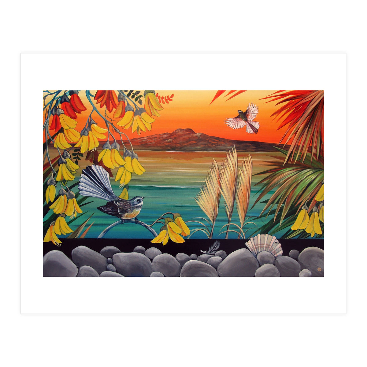 Rangitoto Sunset (Print Only)