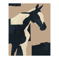 Abstract Minimal Horse 7 (Print Only)