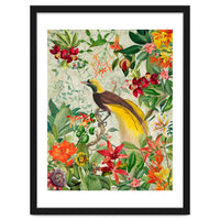 Bird of paradise vintage jungle