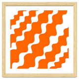 Slanting Orange Wavy Pattern thumbnail