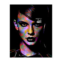 Taylor Swift Colorful Art 4 (Print Only)