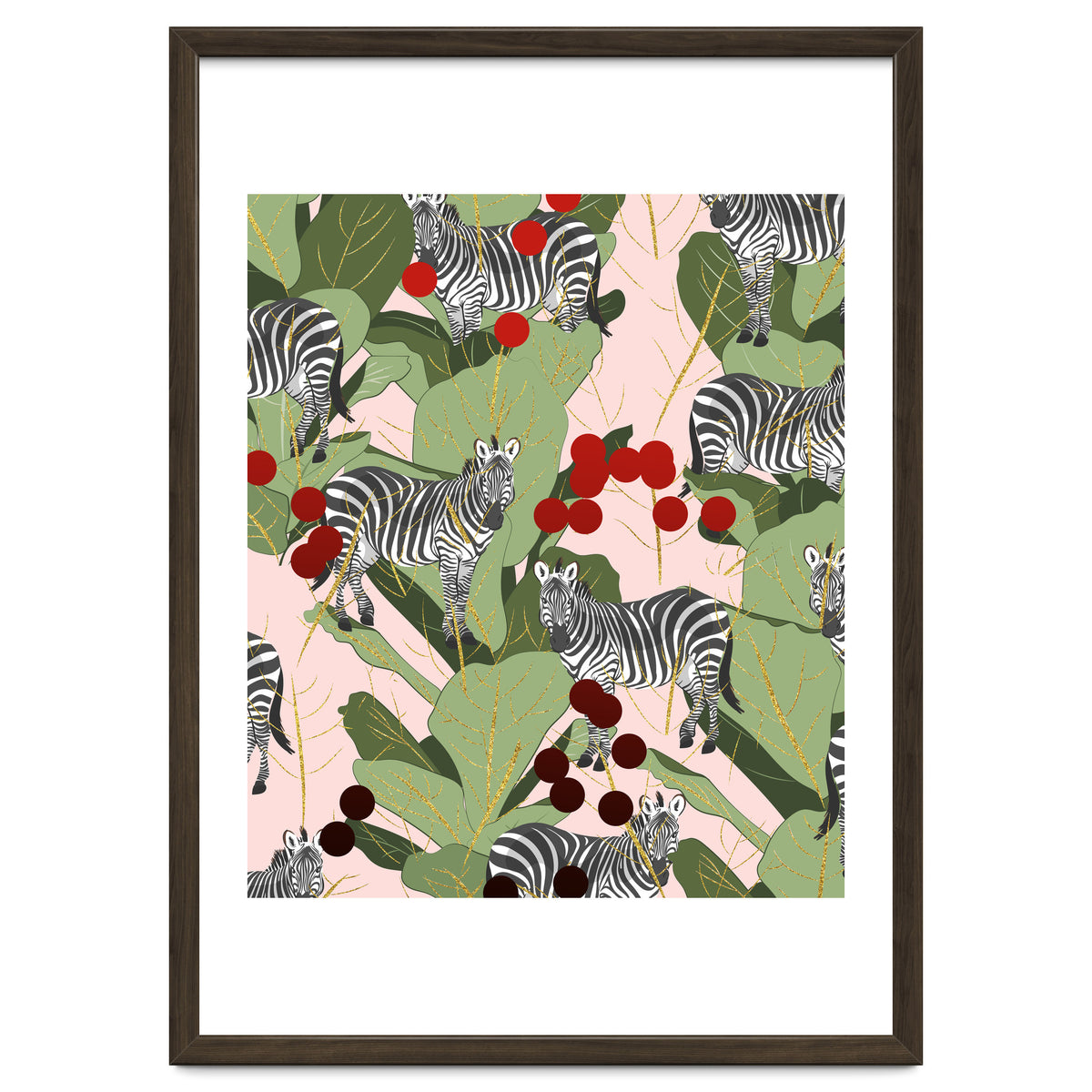 Zebra Harem #society6 #decor #buyart