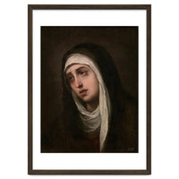 Bartolomé Esteban Murillo / 'Mater Dolorosa', 1660-1670, Spanish School. VIRGIN MARY.