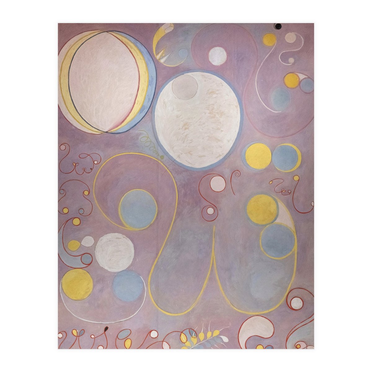 Hilma af Klint - The Ten Largest No 8 Adulthood Abstract Spiritual Geometry Art (Print Only)