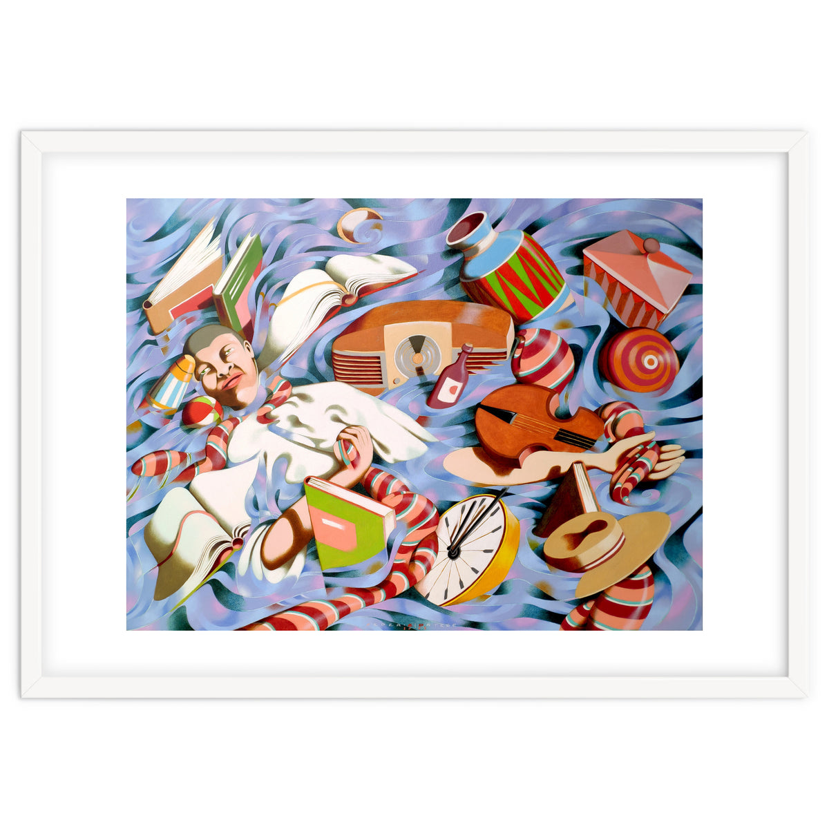 And finally the flood comes