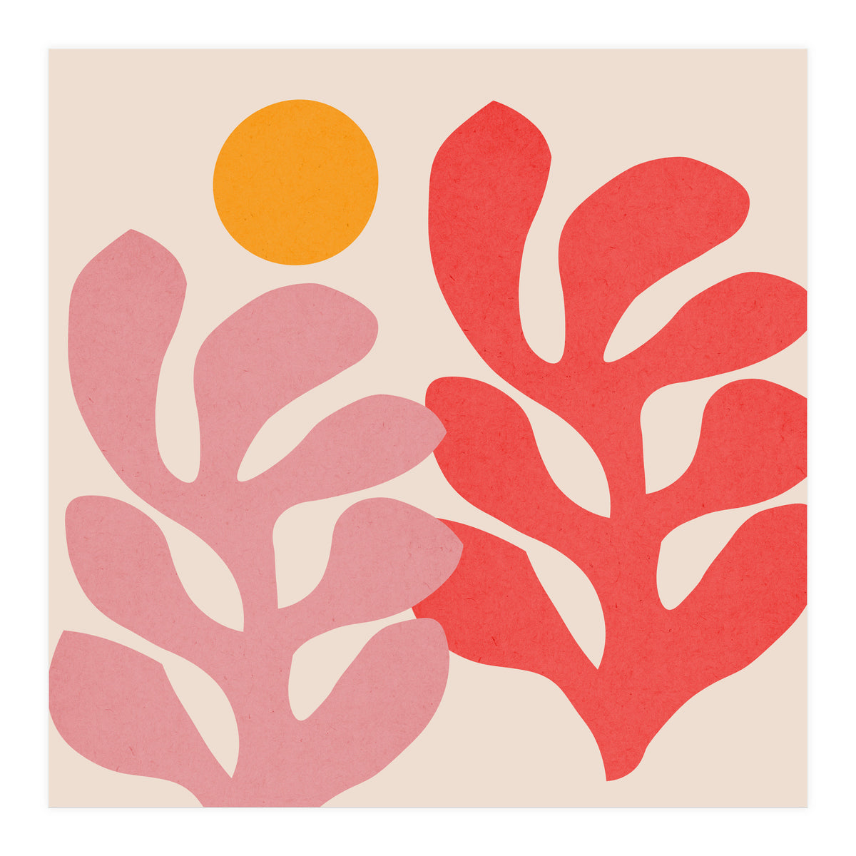 Floral matisse 1 (Print Only)