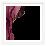 Burgundy & Gold Agate Texture 09 thumbnail