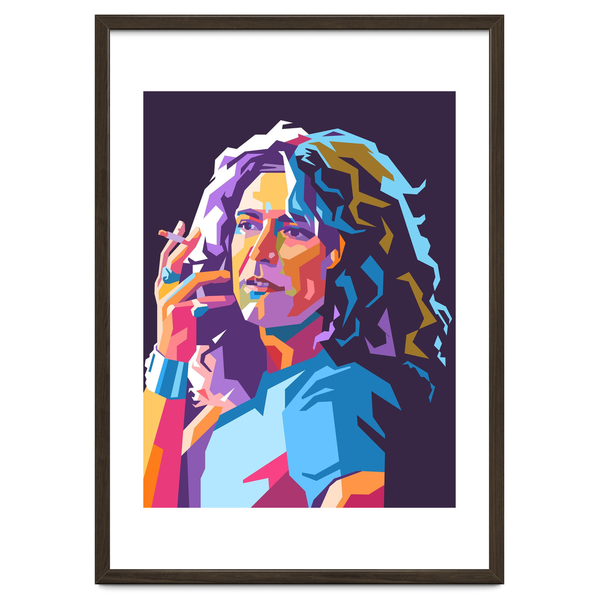 Robert Plant wpap art