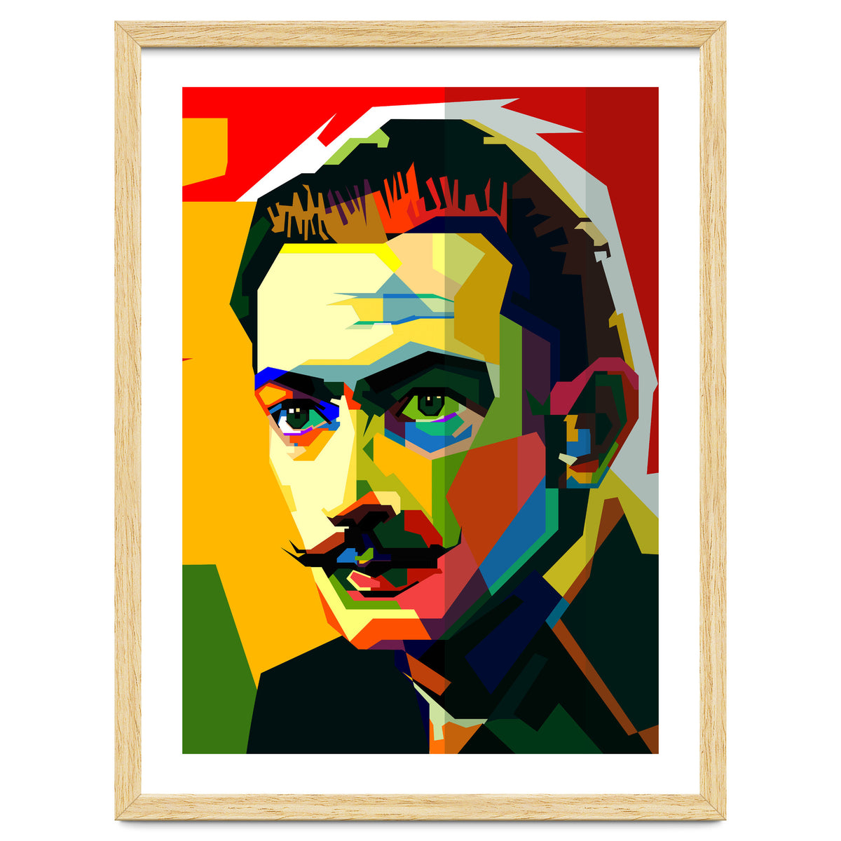 Salvador Dali Maestro Painting Pop Art Wpap