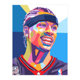 Allen Iverson pop art (Print Only) thumbnail