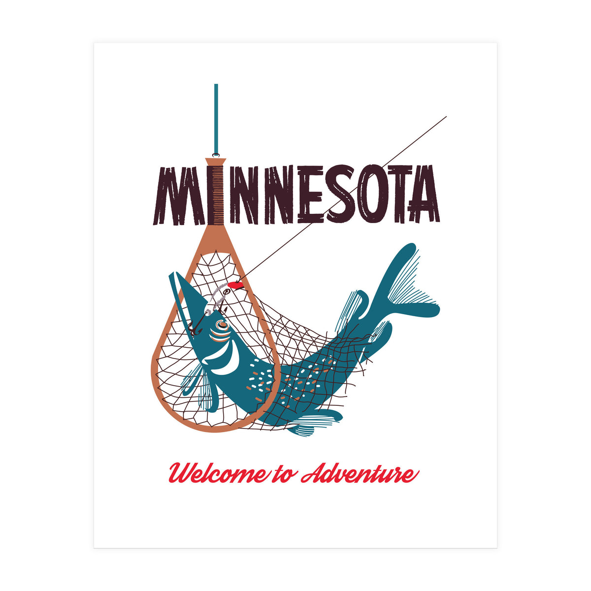 Fishing in Minnesota (Print Only)