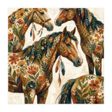 Rustic Horse Blossoms (Print Only) thumbnail