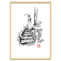 woman Descending Stairs